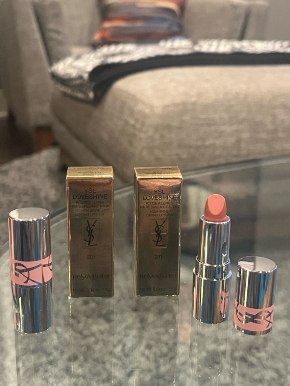 2 Yves Saint Laurent LoveShine Lipstick